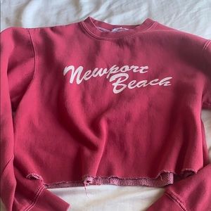 Brandy Melville cropped Newport sweater
